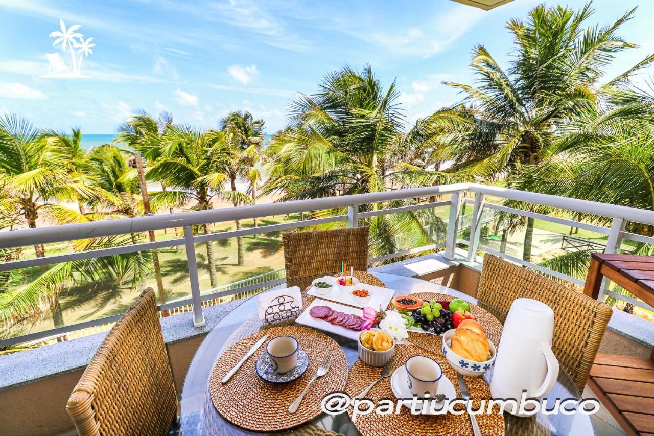apartamento cumbuco frente mar Apartamento Exterior foto