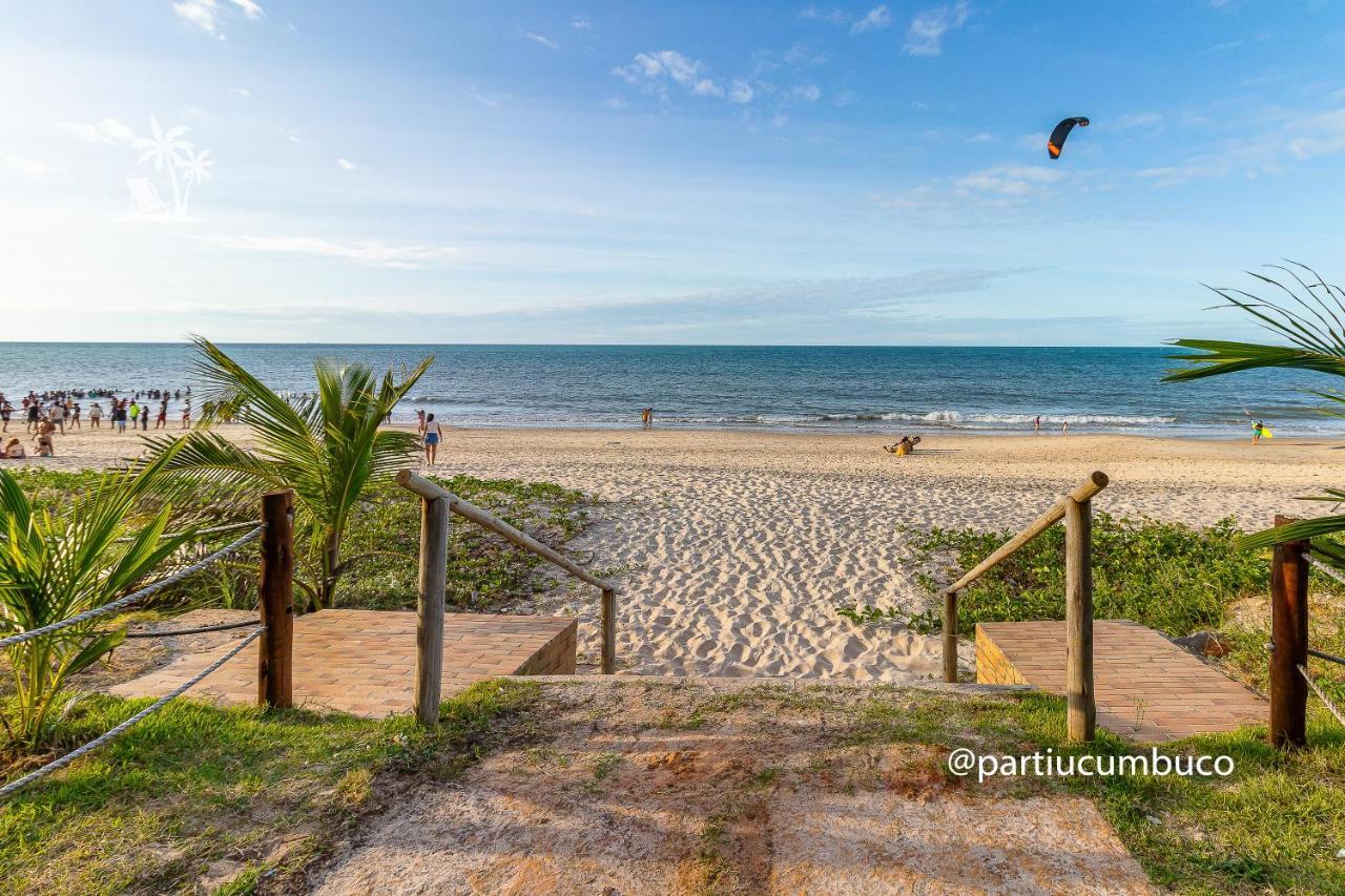 apartamento cumbuco frente mar Apartamento Exterior foto